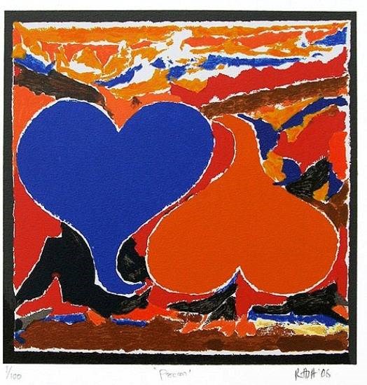 Prem, painting by S H Raza