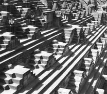 Paintings by Ar Y D Pitkar - Sun Temple, Modhera - 9