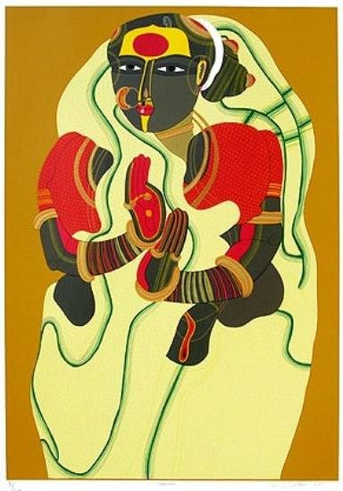 Sugana, painting by Thota Vaikuntam