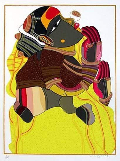 Untitled VIII, painting by Thota Vaikuntam
