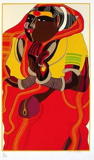 Untitled V, painting by Thota Vaikuntam
