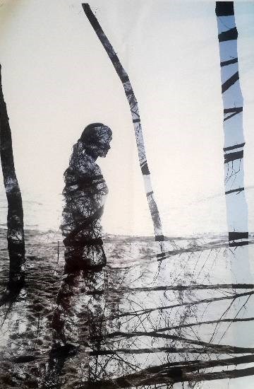 Multiple exporsue, painting by Durgadas MB