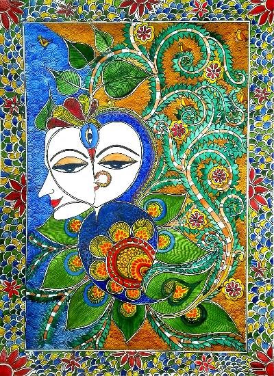 The Soul Unity, painting by Nehal Shah
