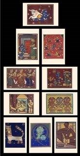 Untitled, painting by Jamini Roy