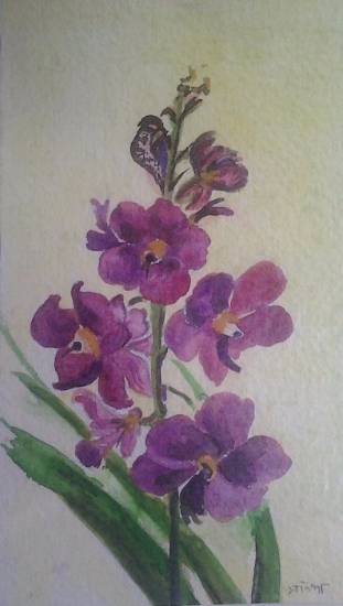 painting by Pratibha Kelkar - Flowers and Nature - 33