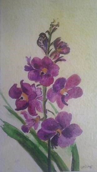 Flowers and Nature - 33, painting by Pratibha Kelkar