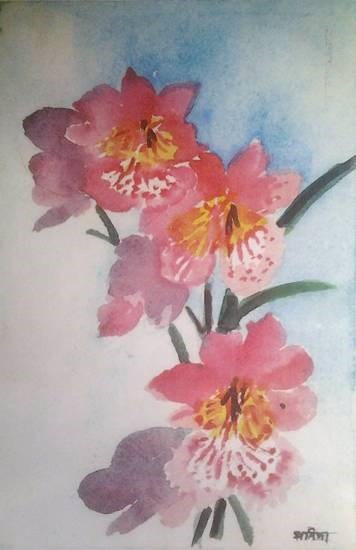 Flowers and Nature - 30, painting by Pratibha Kelkar