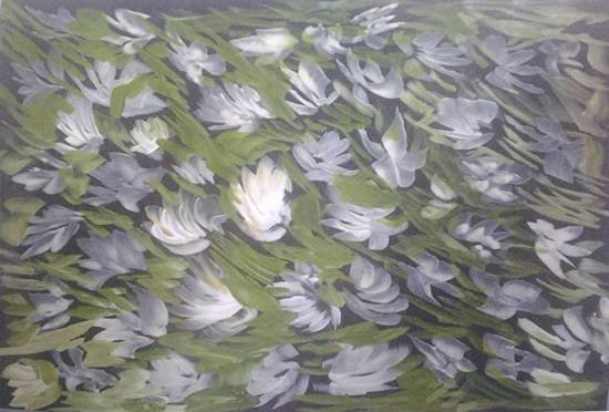 painting by Pratibha Kelkar - Flowers and Nature - 29