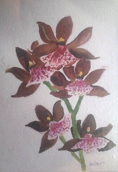 Flowers and Nature - 26, painting by Pratibha Kelkar