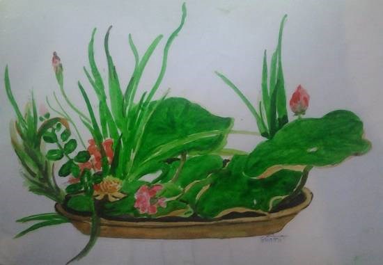 Flowers and Nature - 24, painting by Pratibha Kelkar