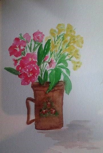 Flowers and Nature - 23, painting by Pratibha Kelkar