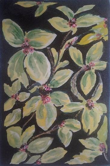 Flowers and Nature - 22, painting by Pratibha Kelkar
