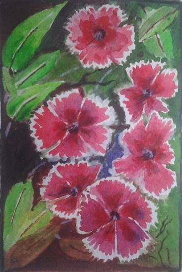 Flowers and Nature - 15, painting by Pratibha Kelkar
