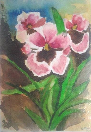 Flowers and Nature - 14, painting by Pratibha Kelkar