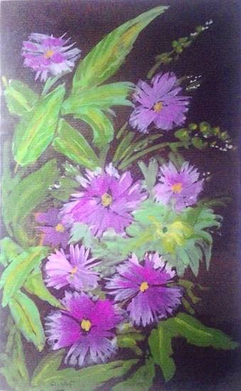 Flowers and Nature - 13, painting by Pratibha Kelkar