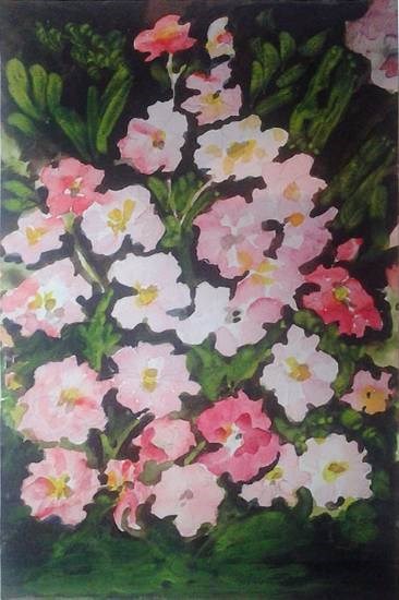 Flowers and Nature - 11, painting by Pratibha Kelkar