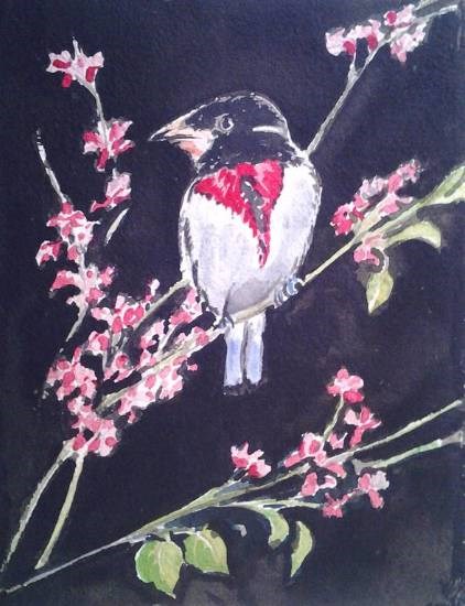 Birds and Animals - 1, painting by Pratibha Kelkar