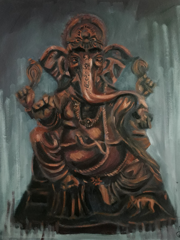 Painting  by Uttkarsh Gupta - Ganesha