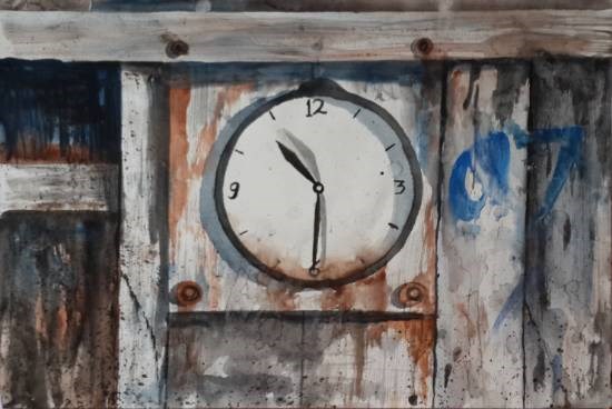 Samay, painting by Karishma 