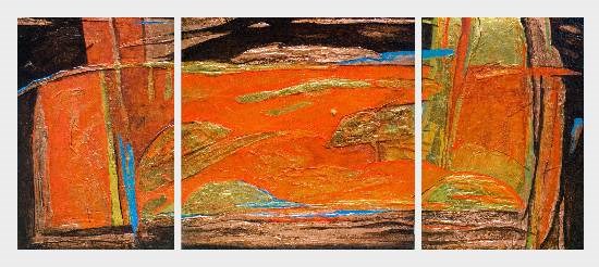 Mysterious Journey, painting by Ami Patel