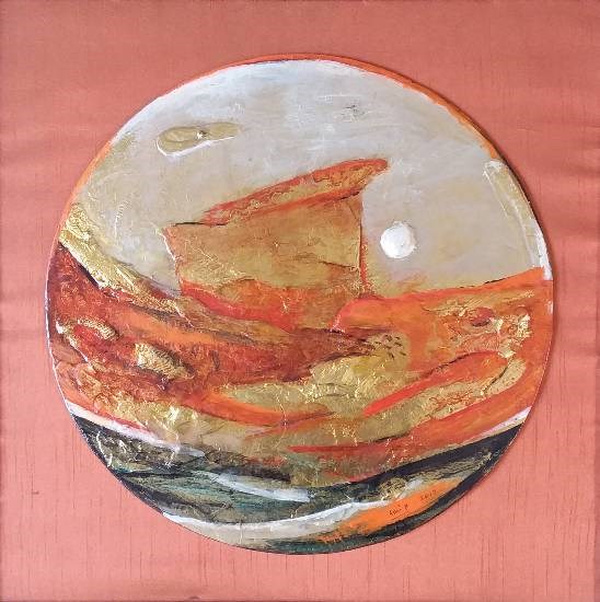 Mindscape - 1, painting by Ami Patel