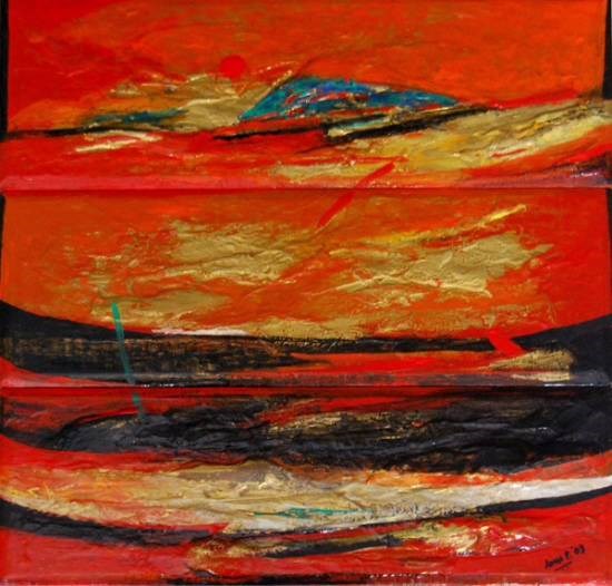 Untitled I, painting by Ami Patel