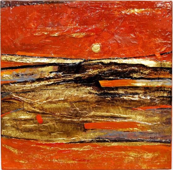 Mumbai - Sunny Noon, painting by Ami Patel