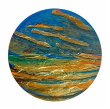 Painting by Ami Patel - Blissful Sky