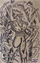 Painting  by Mohit Deb - Super Vegito