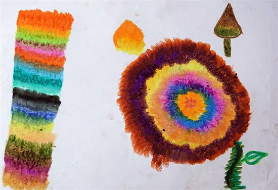 Painting  by Anjana Janu Bhavar - Colorful design