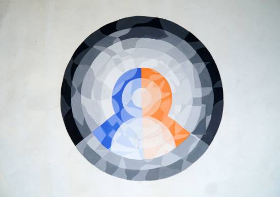 Painting  by Jyoti Sawant - Abstract Circle