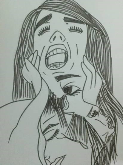 Different moods, painting by Dikshya Supreet