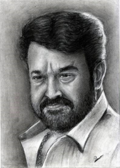 Mohan Lal, painting by Deepak Kumar EP
