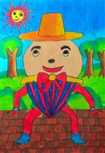 Painting  by Prabhleen Kaur - Hummty Dummty