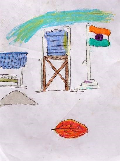 Object drawing, painting by Prashant Bansu Gimbhal