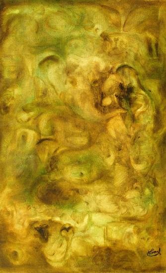 Eternal Peace, painting by Nirmal Pathare