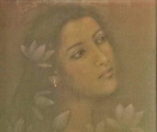 Untitled, painting by Suhas R​oy