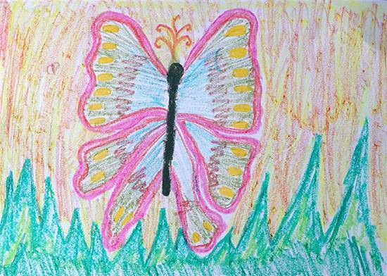 Painting  by Rutika Dhangad - Butterfly