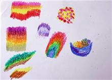 Painting  by Malati Rinjad - Colours