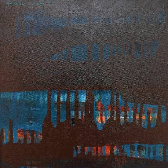Untitled C10, painting by Madhura Sarade