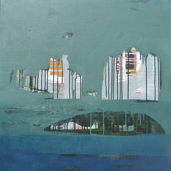 Untitled - F7, painting by Madhura Sarade