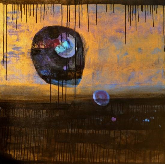 Untitled - F9, painting by Madhura Sarade