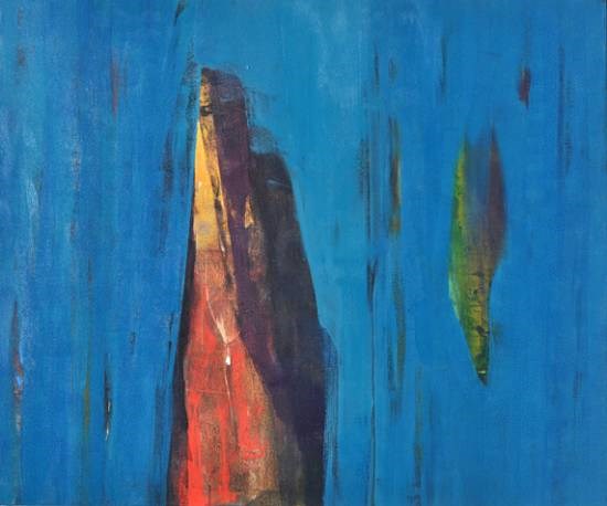 Untitled - E2, painting by Madhura Sarade