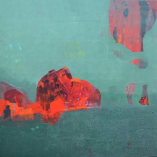 Untitled - 17, painting by Madhura Sarade