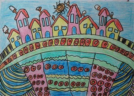 Untitled - 1, painting by Saunak Banerjee