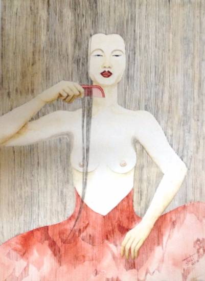 painting by Jyoti Sharma - Intricate