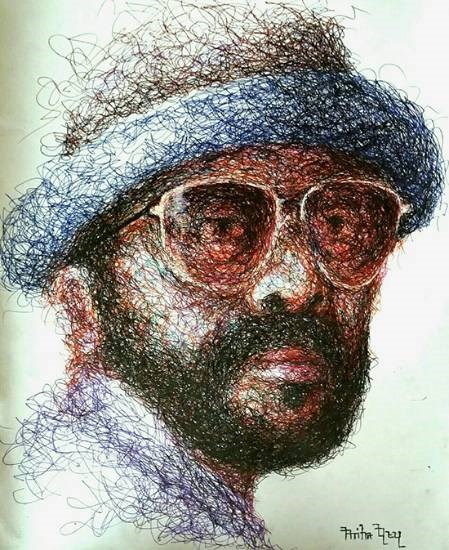 Dakshina, painting by Aritra Dey