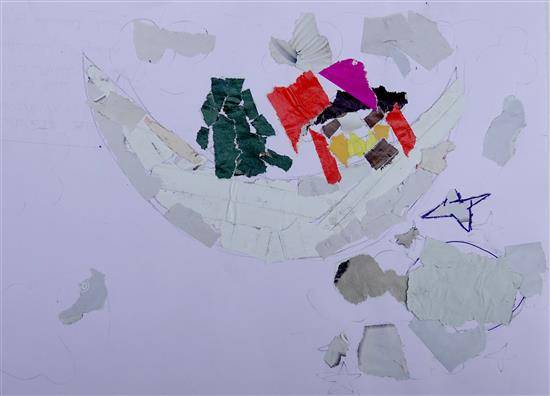 Painting  by Kunal Vinesh Medha - The Moon