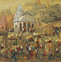 Banaras - In stock painting