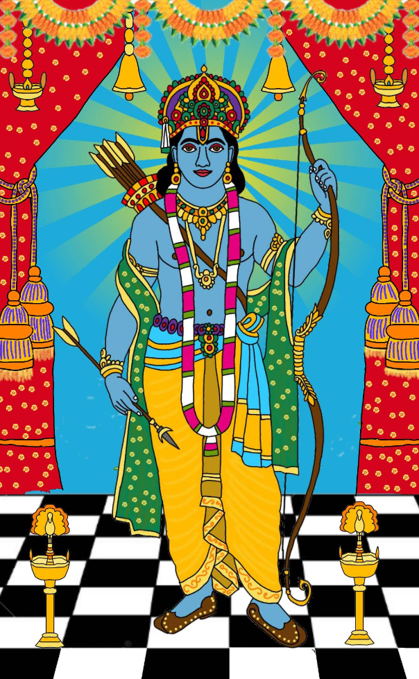 Limited Edition Print  by Harshit Pustake - Lord ram